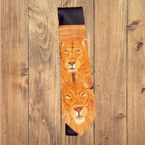 1997 Marc Dennis Vintage Lion Classic  necktie